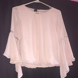 Light pink blouse
